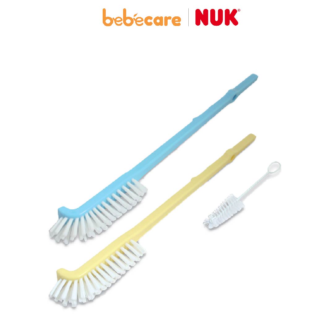 NUK (1080)-Bộ Chổi Cọ Bình Sữa NUK Deluxe